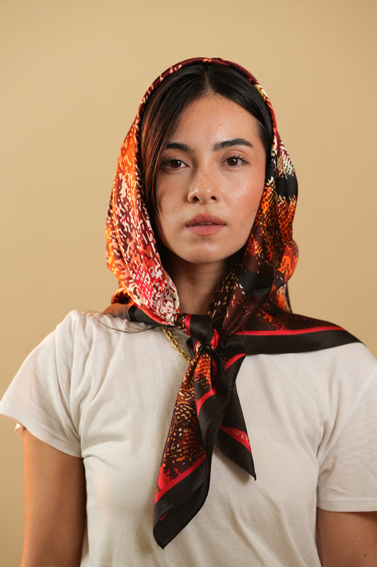 Amira - Carré de soie