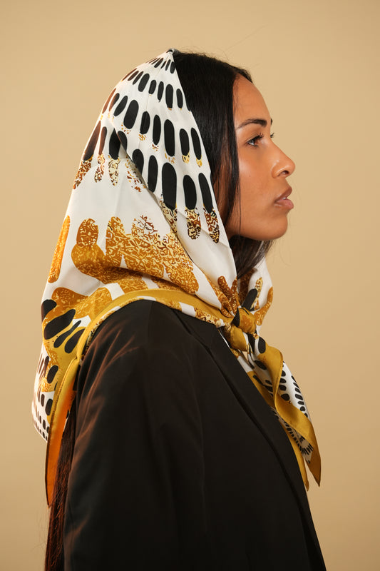 Nahla - Carré de soie