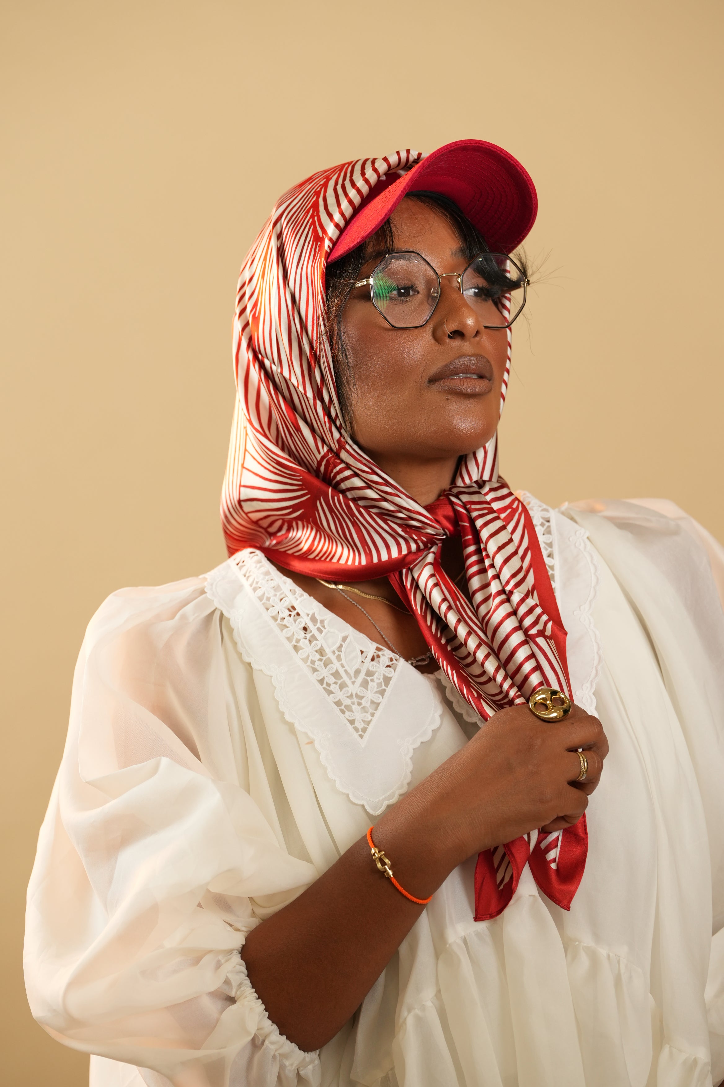 Yasmine - Carré de soie